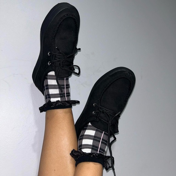 Faux Suede Creepers - Picture 4 of 7